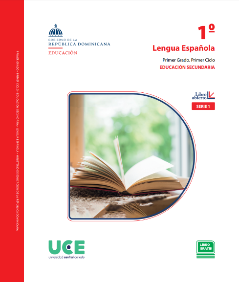 Descargar Libro de Secundaria Lengua Española 1° Primero PDF Gratis Minerd (Libro Abierto)