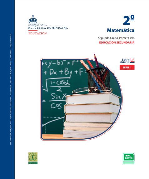 Descargar Libro de Secundaria Matemática 2°Segundo de secundaria PDF Gratis Minerd (Libro Abierto)