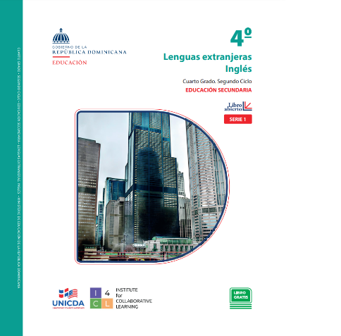 Descargar Libro de Secundaria Lenguas extranjeras Inglés 4° Cuarto de secundaria PDF Gratis Minerd (Libro Abierto)