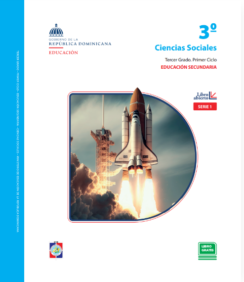 Descargar Libro de Secundaria Ciencias Sociales 3° Tercero de secundaria PDF Gratis Minerd (Libro Abierto)